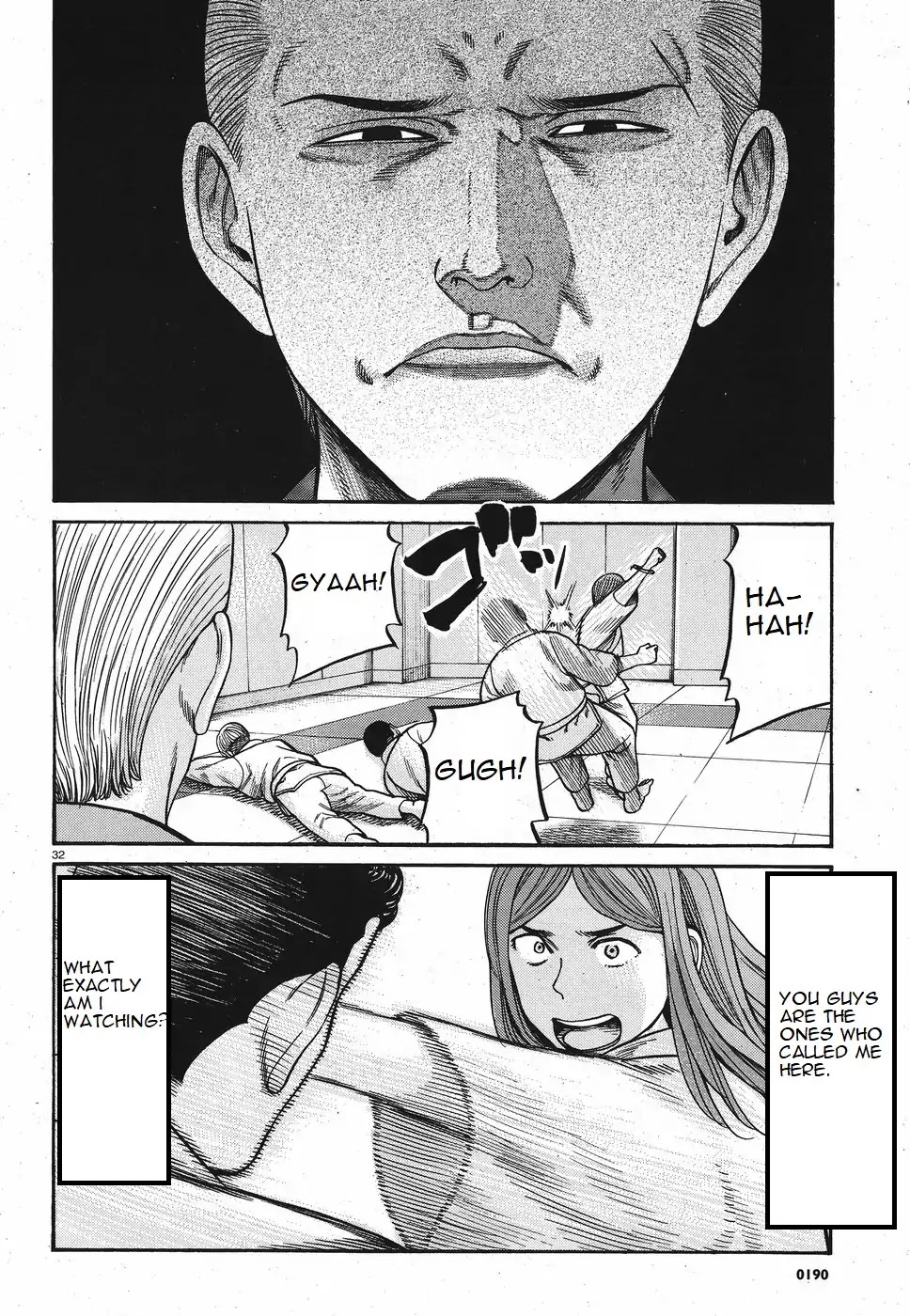 Hinamatsuri Chapter 84 page 32 - Chapter 84: We Are The Get-Punched-In-The-Face Brigade!