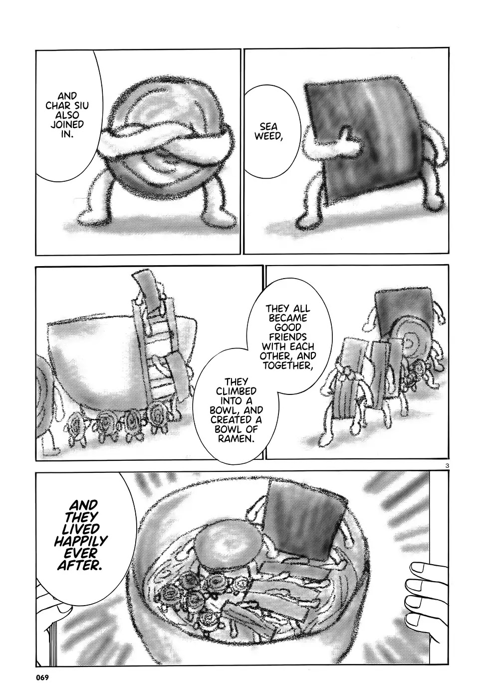 Hinamatsuri Chapter 86 page 3 - Chapter 86: Anzu the wizard.
