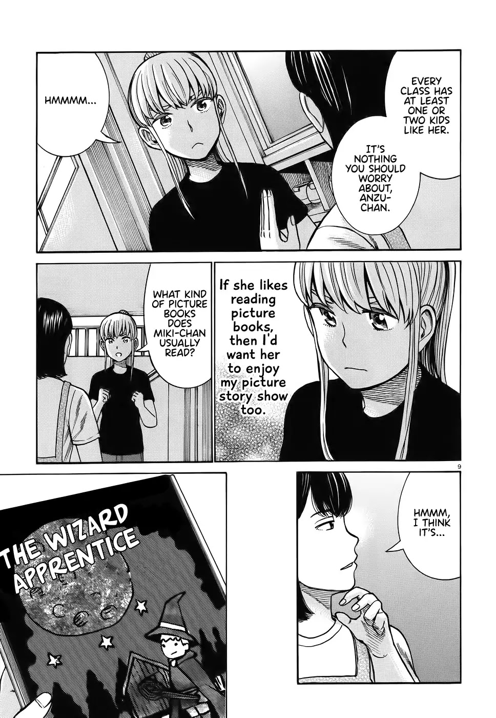 Hinamatsuri Chapter 86 page 9 - Chapter 86: Anzu the wizard.