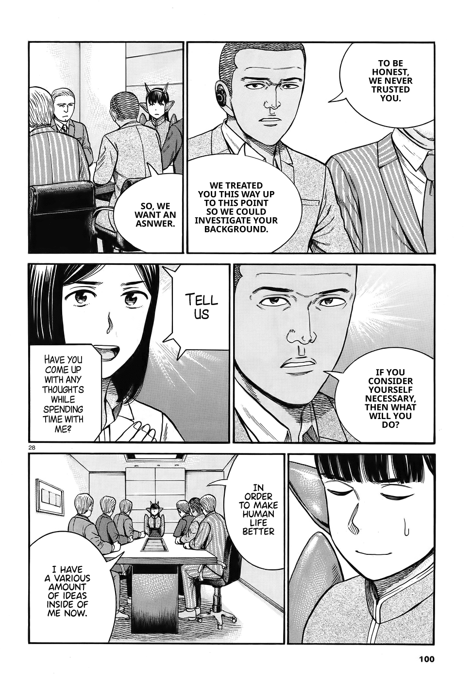 Hinamatsuri Chapter 87 page 28 - Chapter 87: AI and I