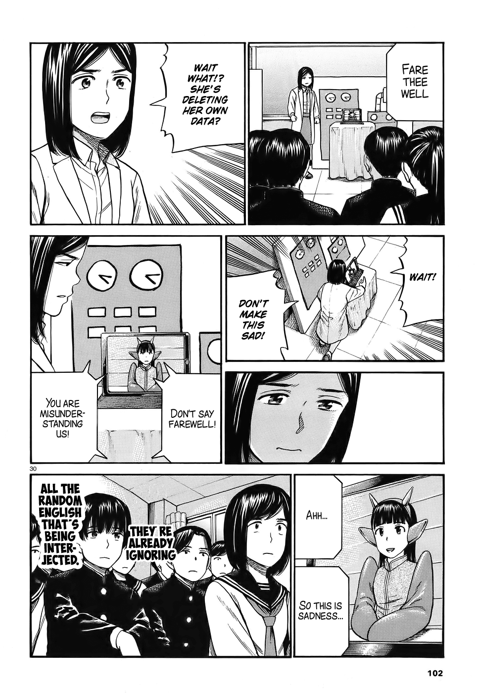 Hinamatsuri Chapter 87 page 30 - Chapter 87: AI and I