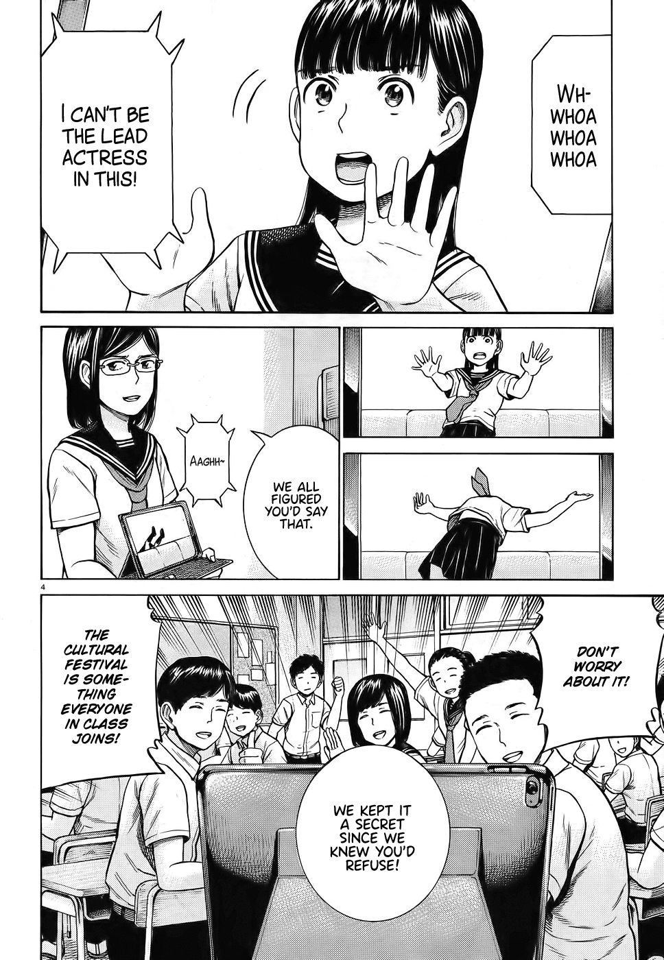 Hinamatsuri Chapter 87 page 4 - Chapter 87: AI and I