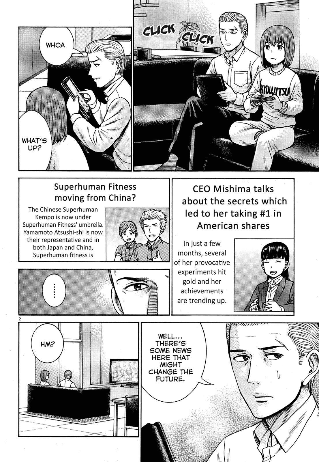 Hinamatsuri Chapter 88 page 2 - Chapter 88: The End of Heisei