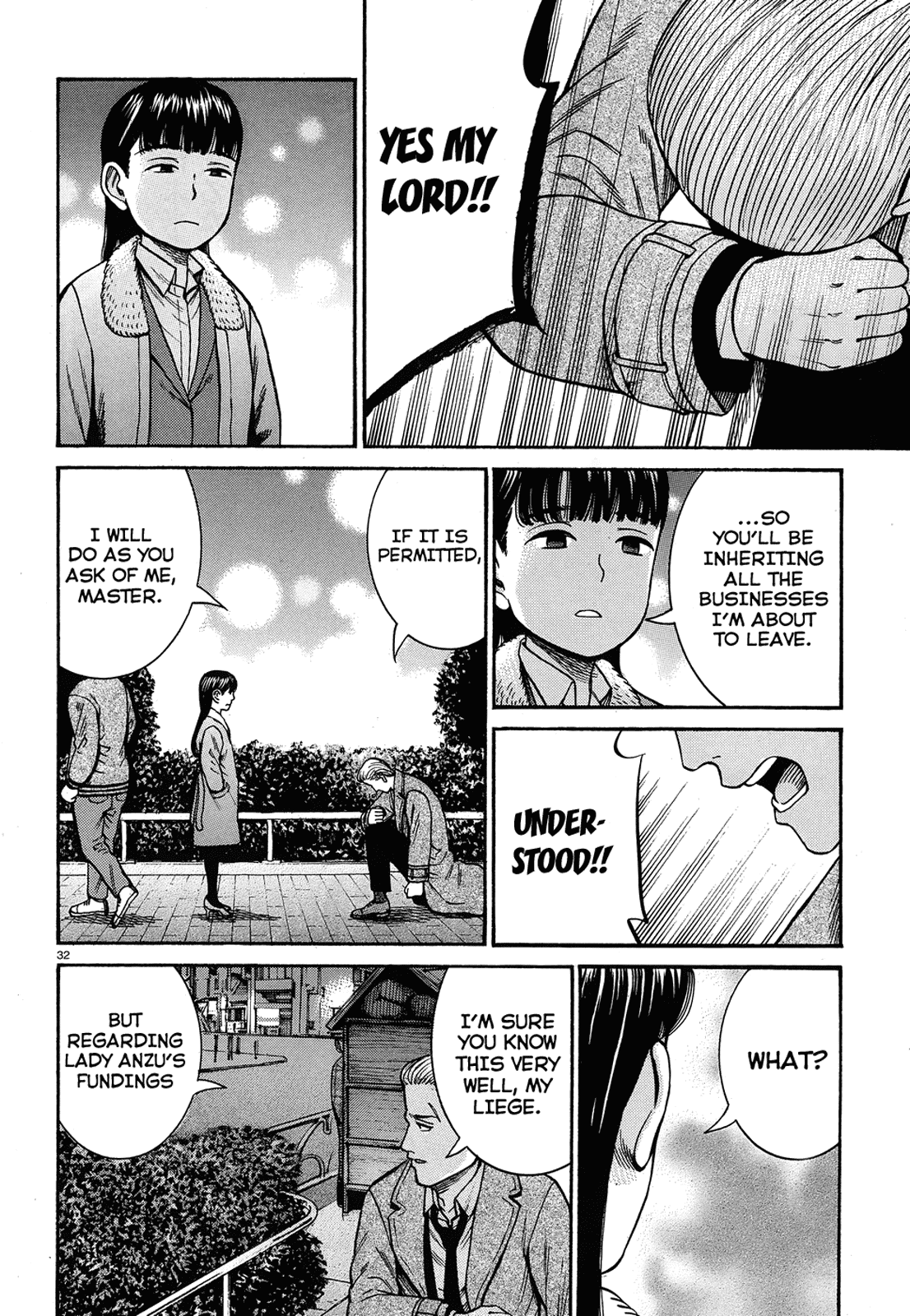 Hinamatsuri Chapter 88 page 32 - Chapter 88: The End of Heisei