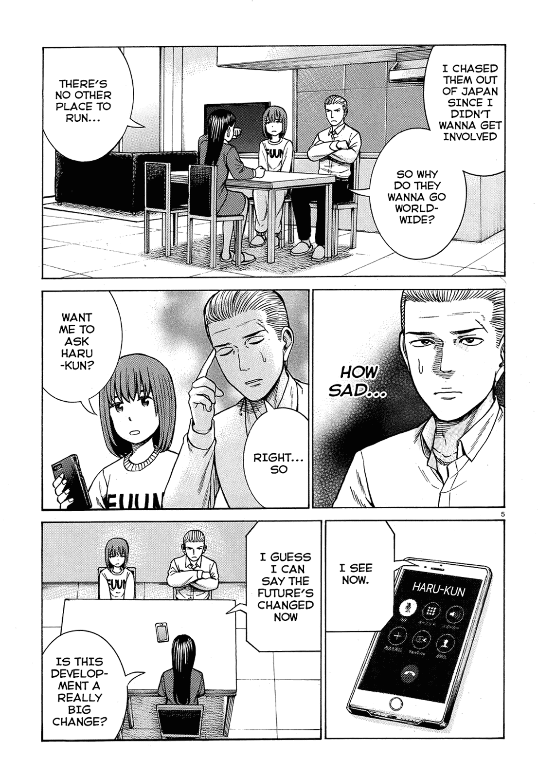 Hinamatsuri Chapter 88 page 5 - Chapter 88: The End of Heisei