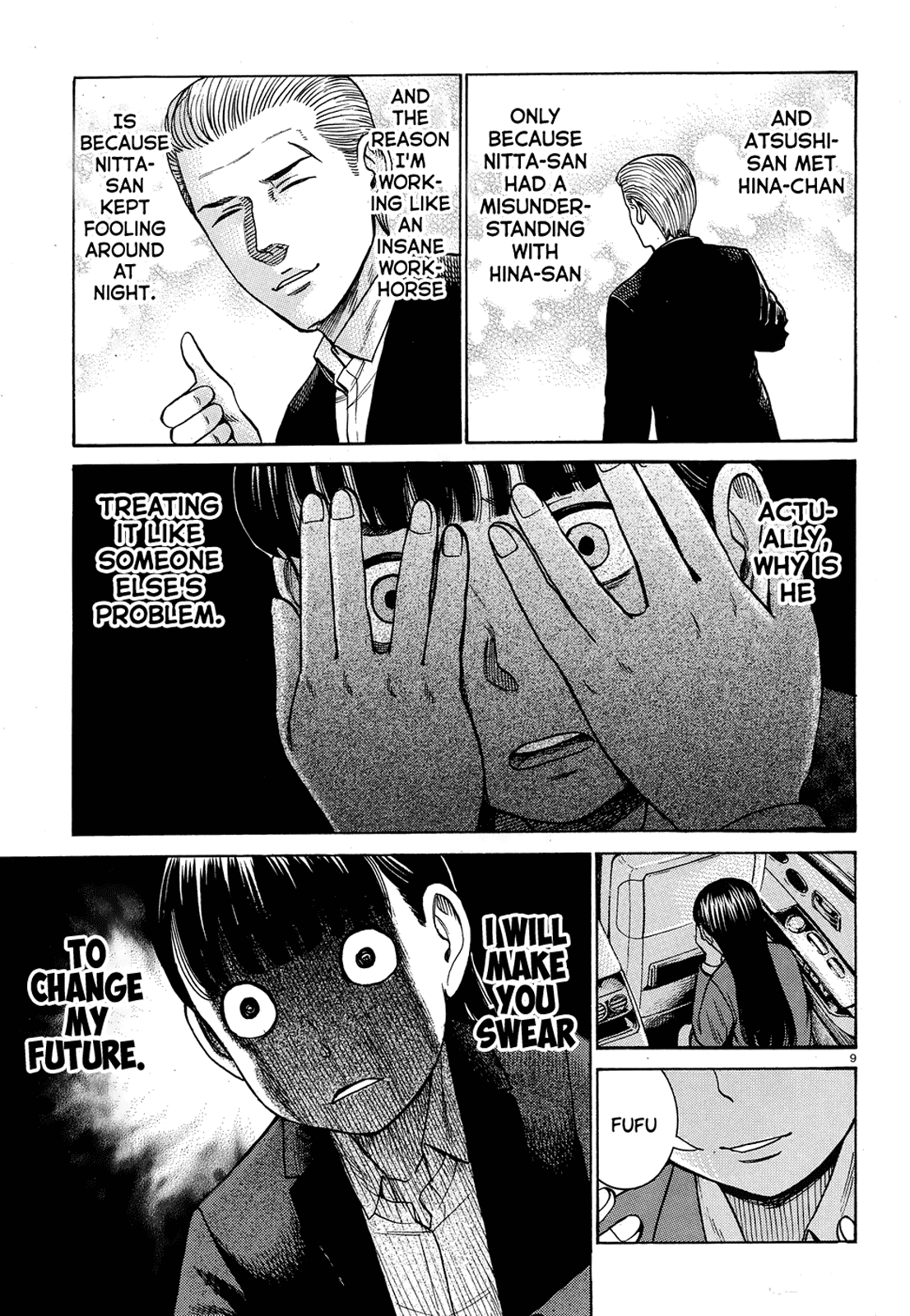 Hinamatsuri Chapter 88 page 9 - Chapter 88: The End of Heisei