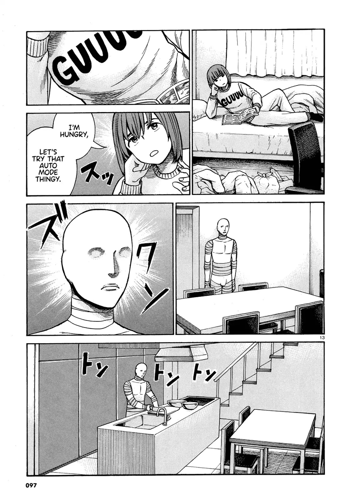 Hinamatsuri Chapter 89 page 13 - Chapter 89: This is how I play with dolls