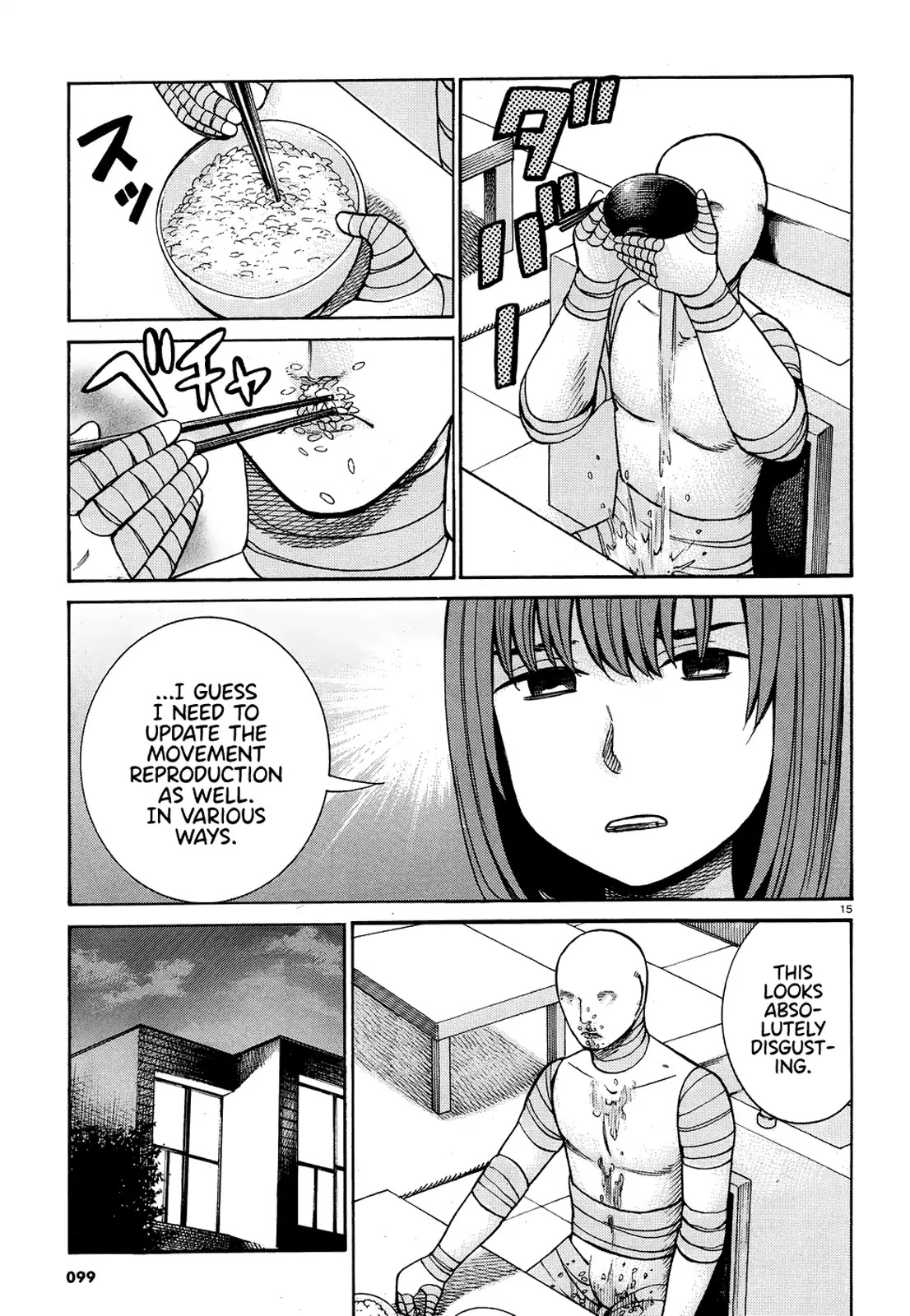 Hinamatsuri Chapter 89 page 15 - Chapter 89: This is how I play with dolls
