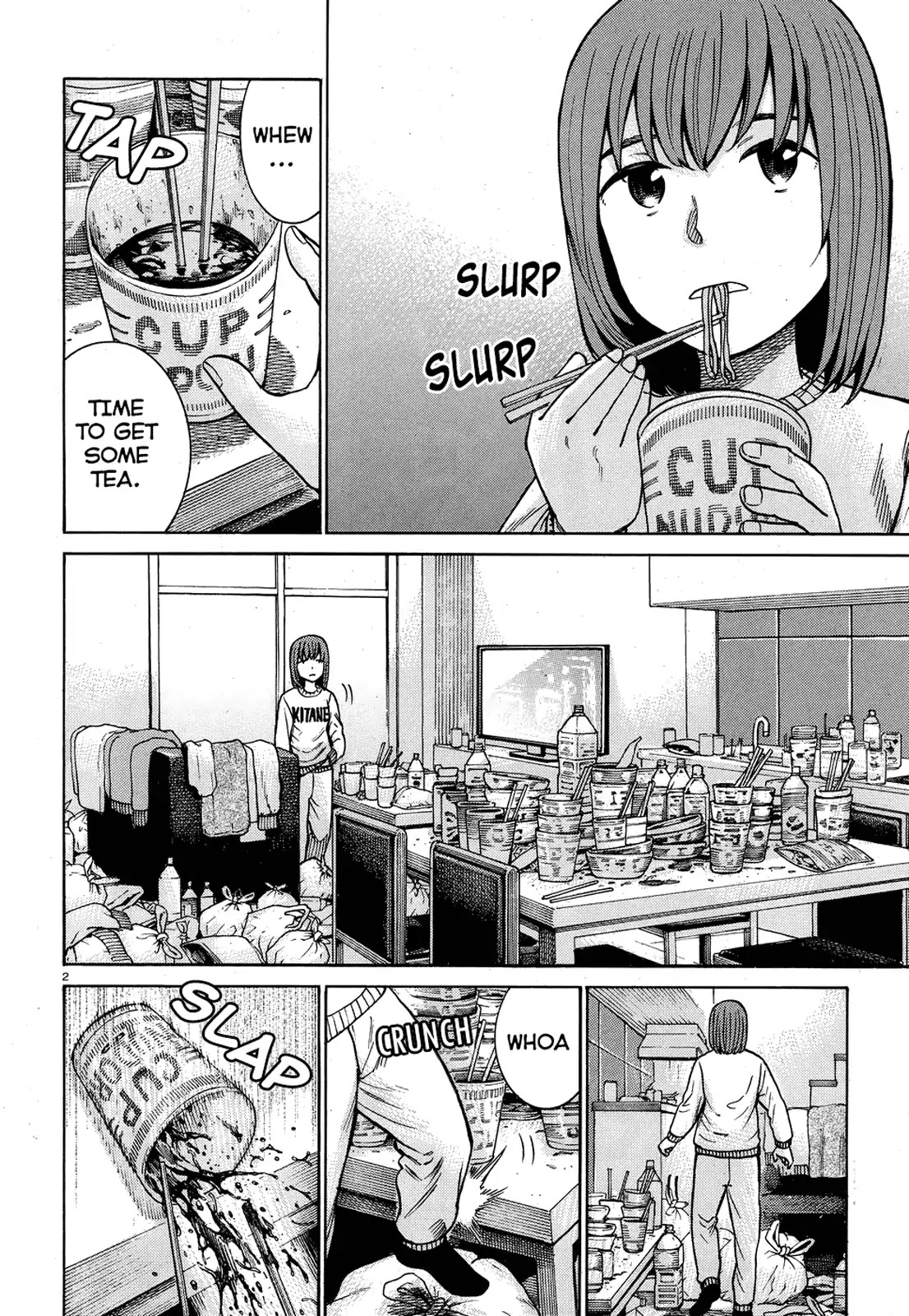 Hinamatsuri Chapter 89 page 2 - Chapter 89: This is how I play with dolls