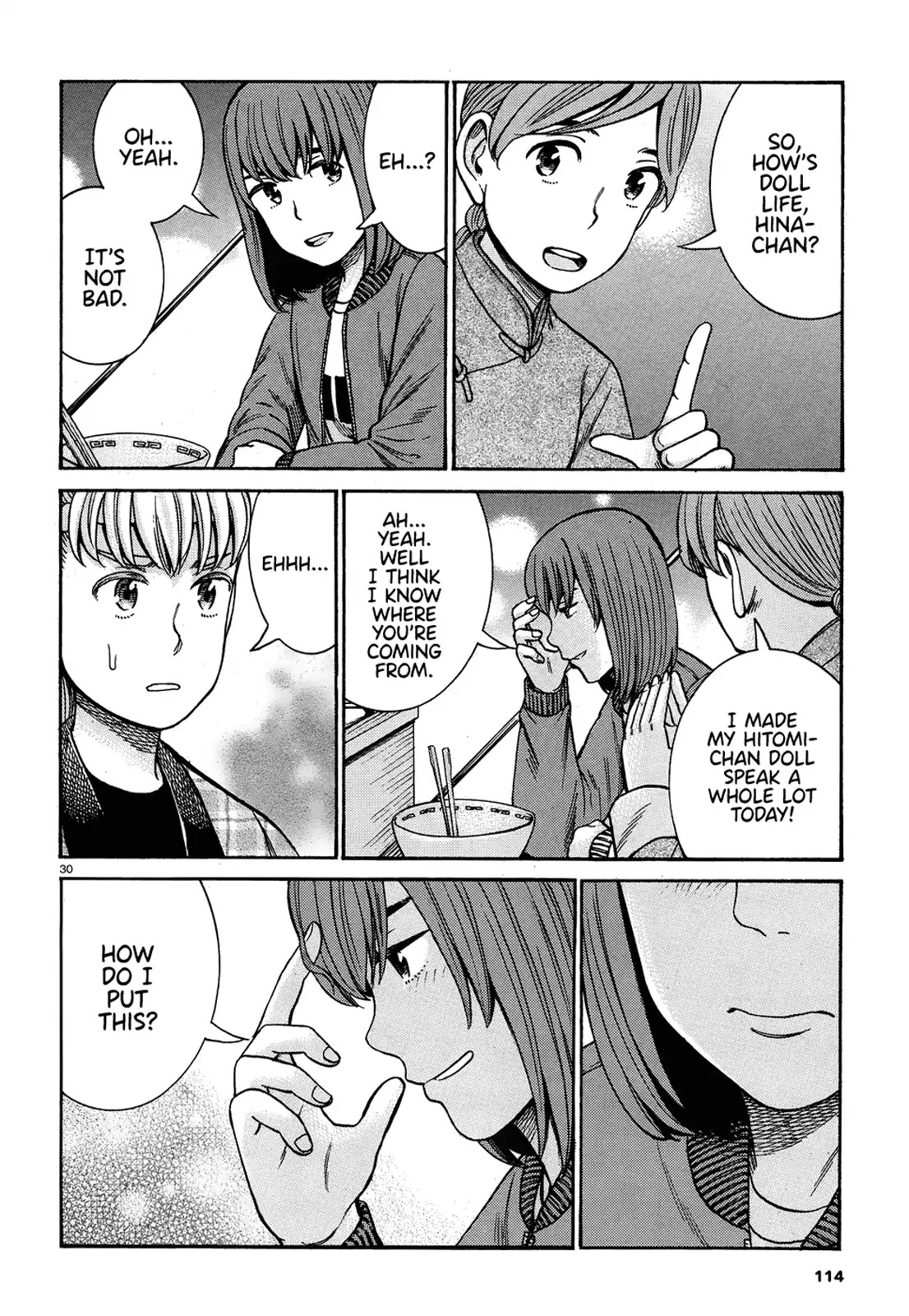 Hinamatsuri Chapter 89 page 30 - Chapter 89: This is how I play with dolls
