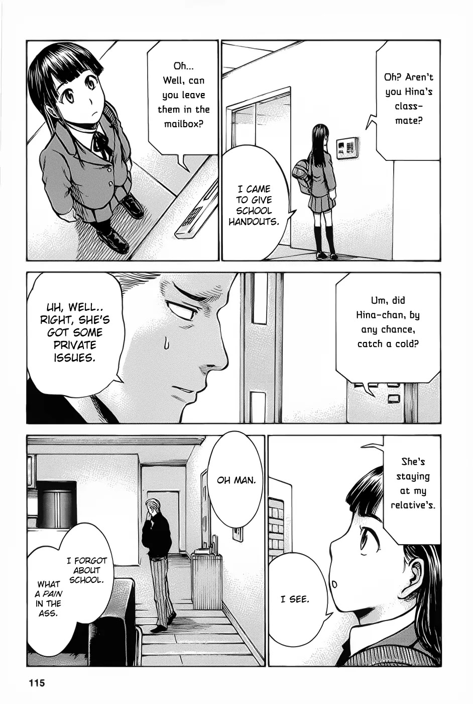 Hinamatsuri Chapter 9 page 13 - Chapter 9 : Disowned Rock 'N Roll