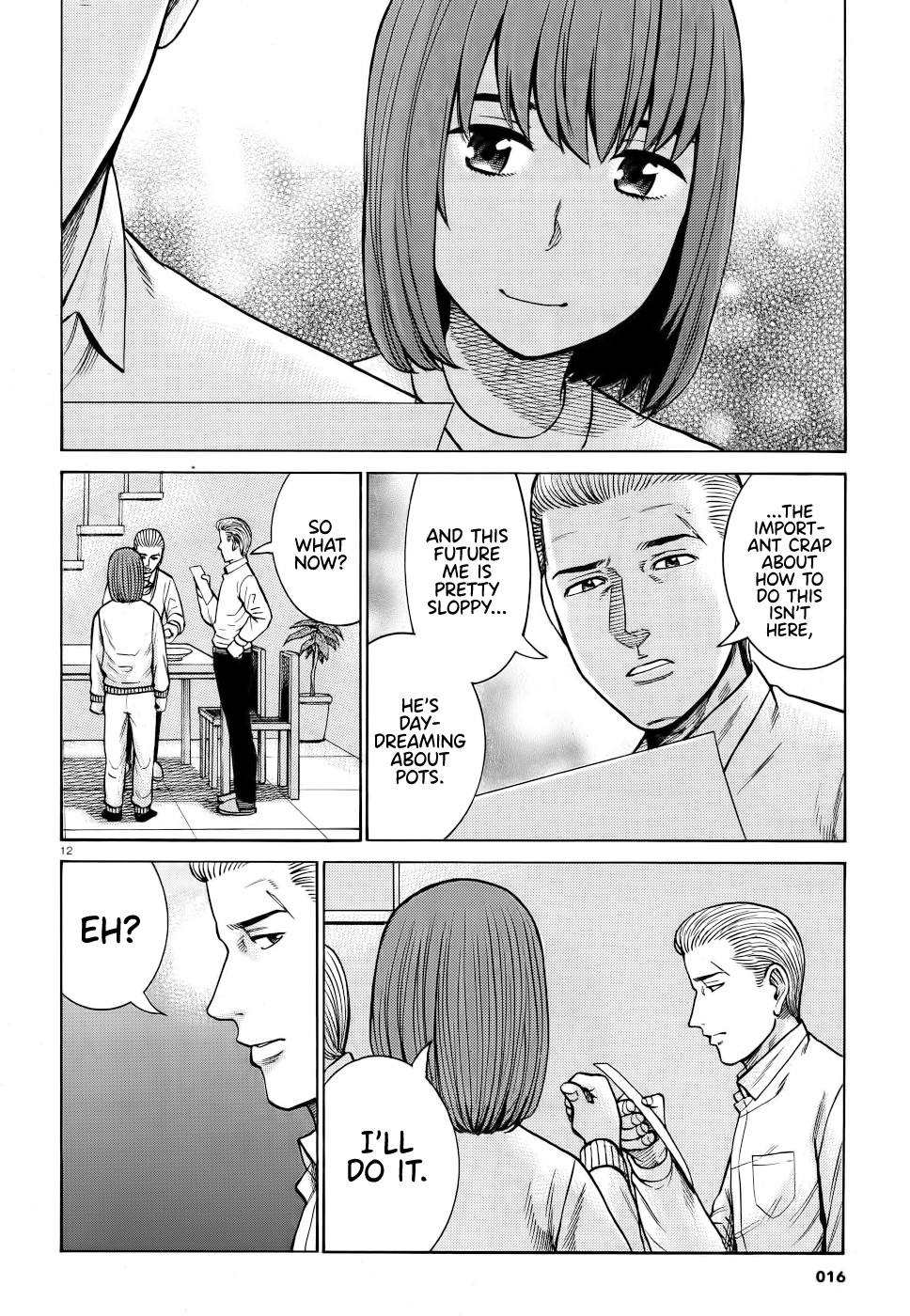 Hinamatsuri Chapter 90 page 12 - Chapter 90: Rocksion Will Change The World