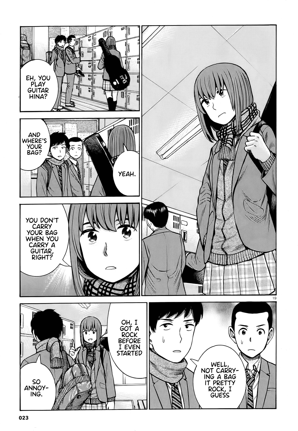 Hinamatsuri Chapter 90 page 18 - Chapter 90: Rocksion Will Change The World