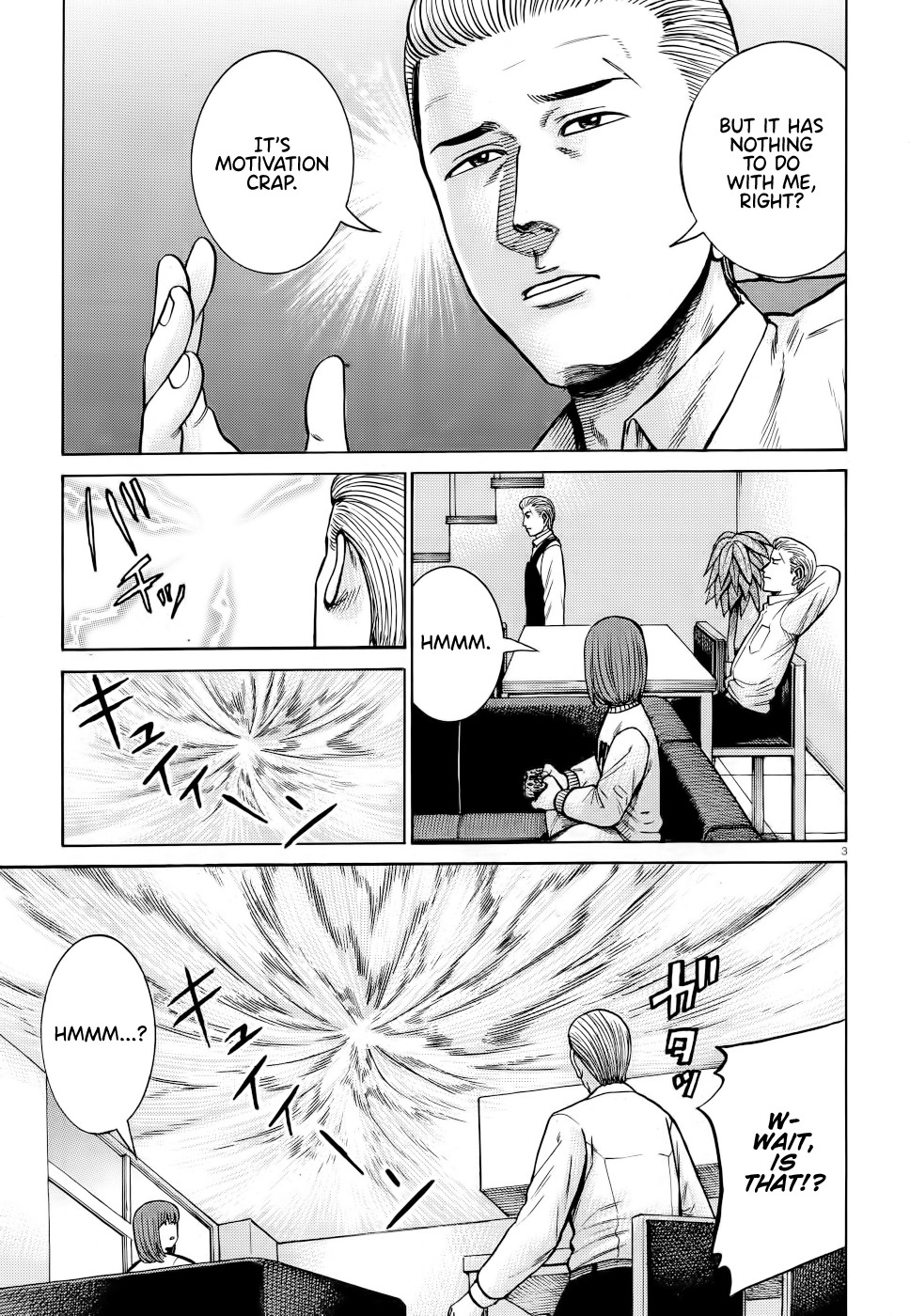Hinamatsuri Chapter 90 page 3 - Chapter 90: Rocksion Will Change The World