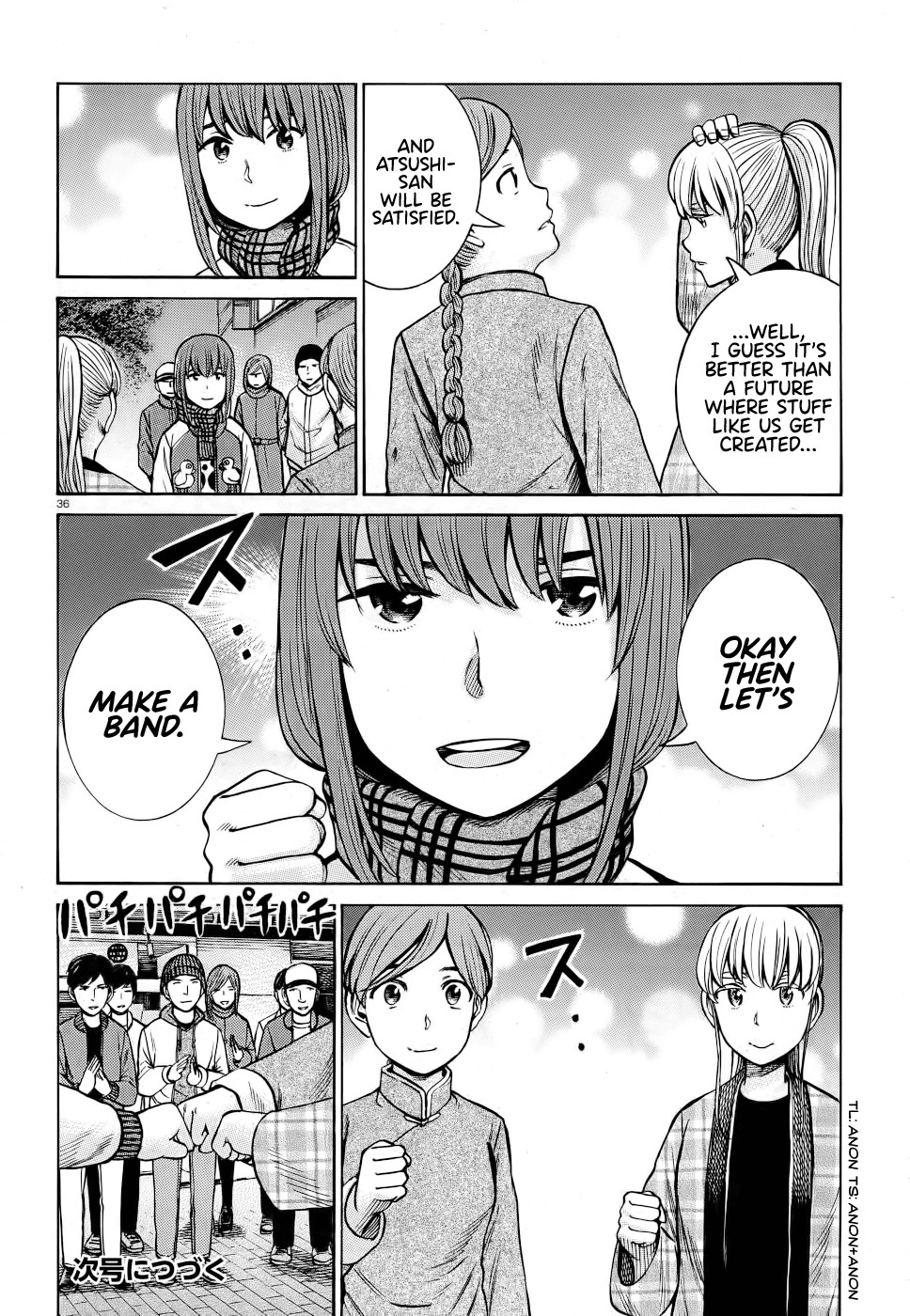 Hinamatsuri Chapter 90 page 35 - Chapter 90: Rocksion Will Change The World