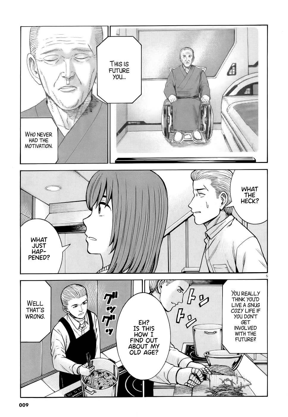 Hinamatsuri Chapter 90 page 5 - Chapter 90: Rocksion Will Change The World