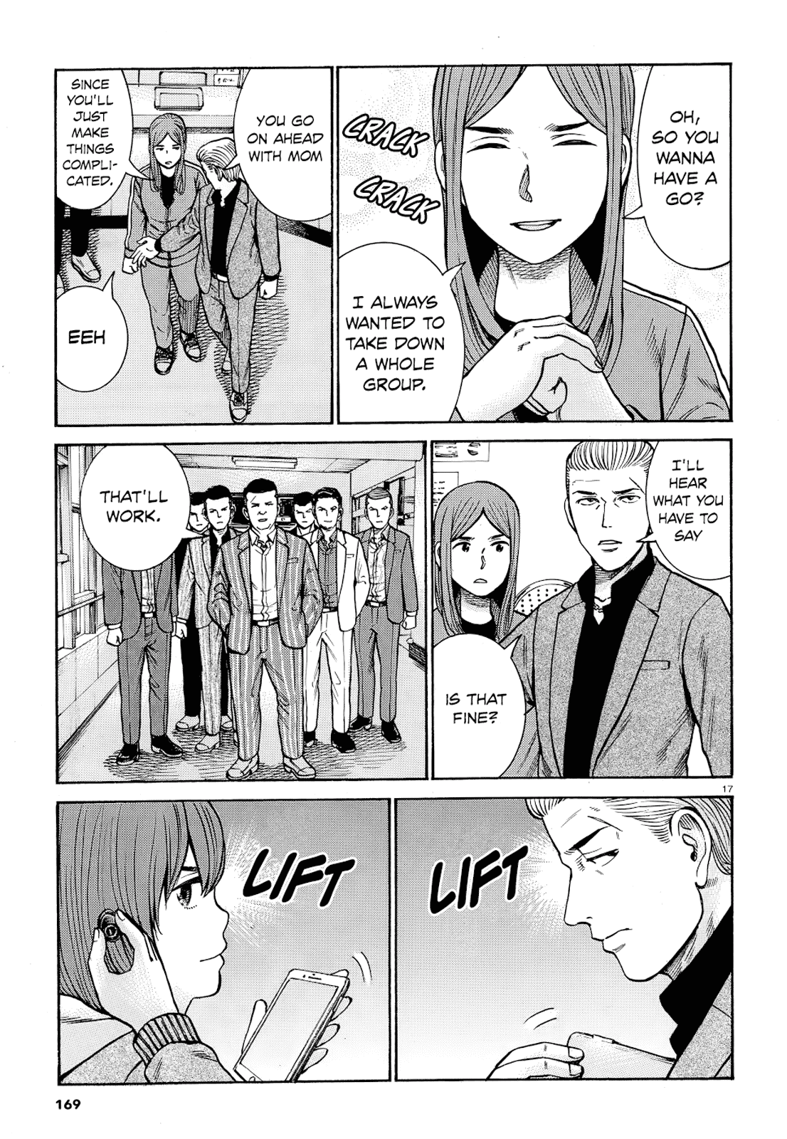 Hinamatsuri Chapter 91 page 17 - Chapter 91: Family Vacations are Difficult