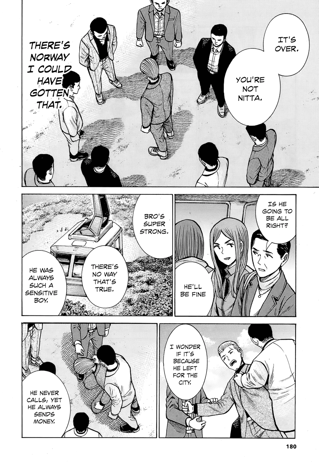 Hinamatsuri Chapter 91 page 28 - Chapter 91: Family Vacations are Difficult