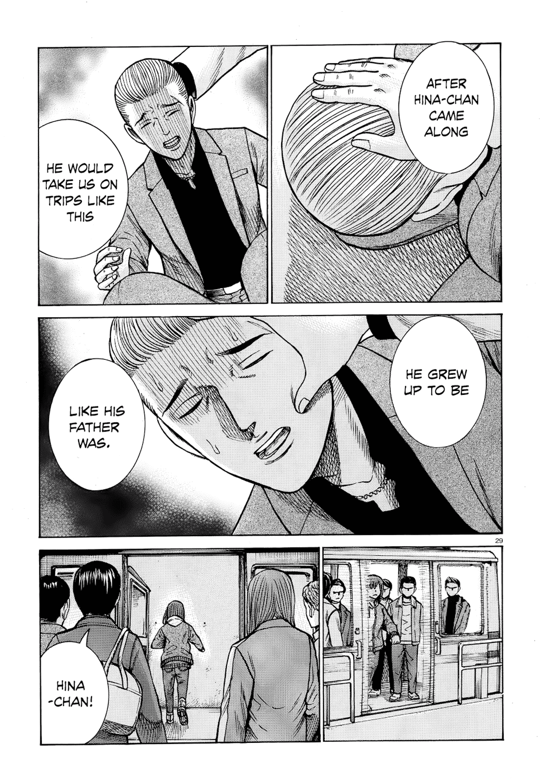 Hinamatsuri Chapter 91 page 29 - Chapter 91: Family Vacations are Difficult