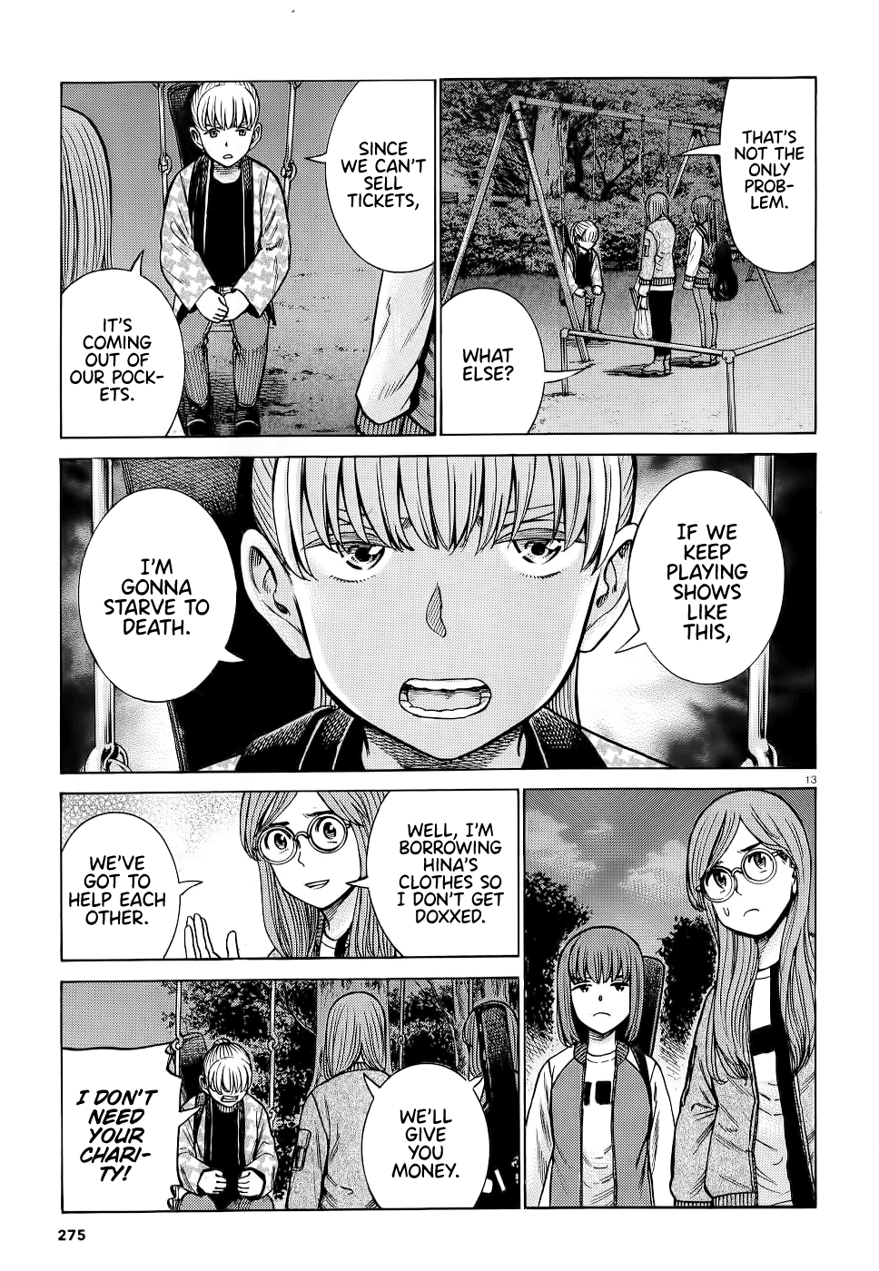 Hinamatsuri Chapter 92 page 13 - Chapter 92: Neo Central Park