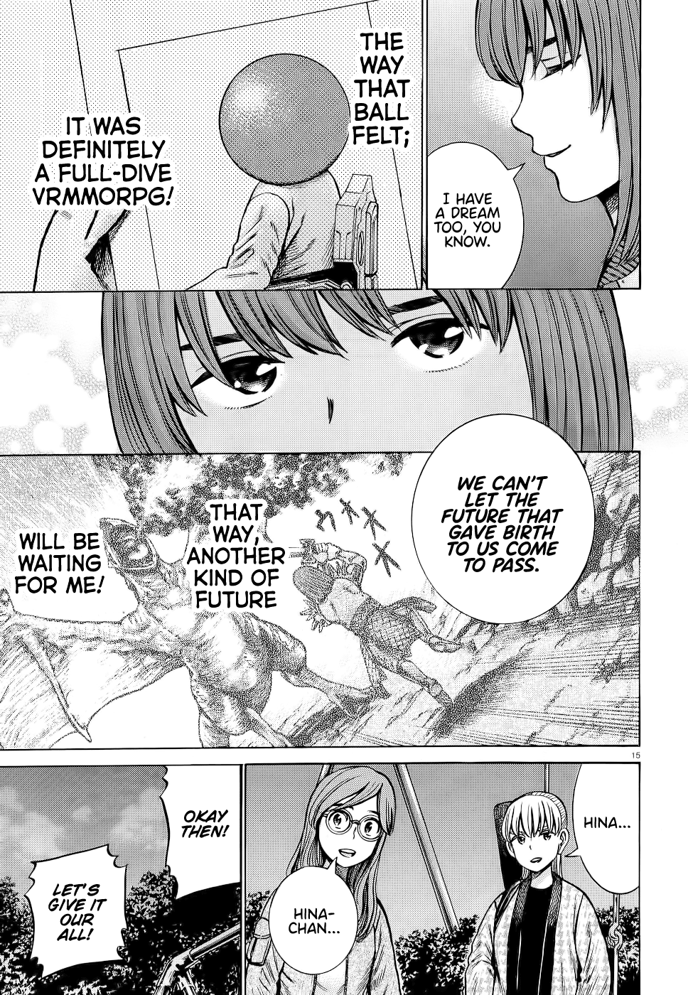 Hinamatsuri Chapter 92 page 15 - Chapter 92: Neo Central Park