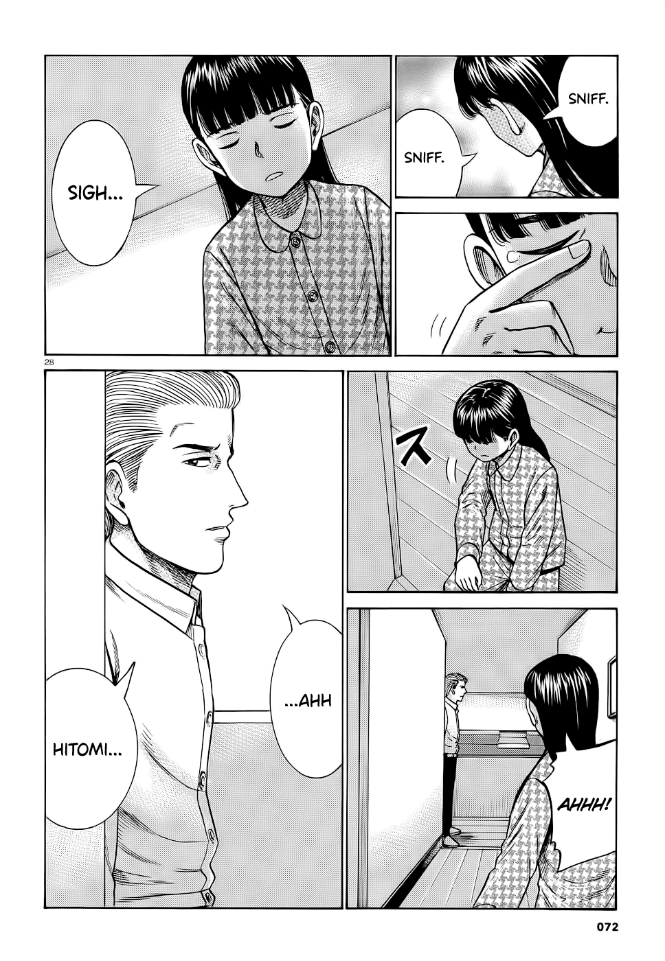 Hinamatsuri Chapter 93 page 28 - Chapter 93: Mishima Hitomi's great sleepover operation.