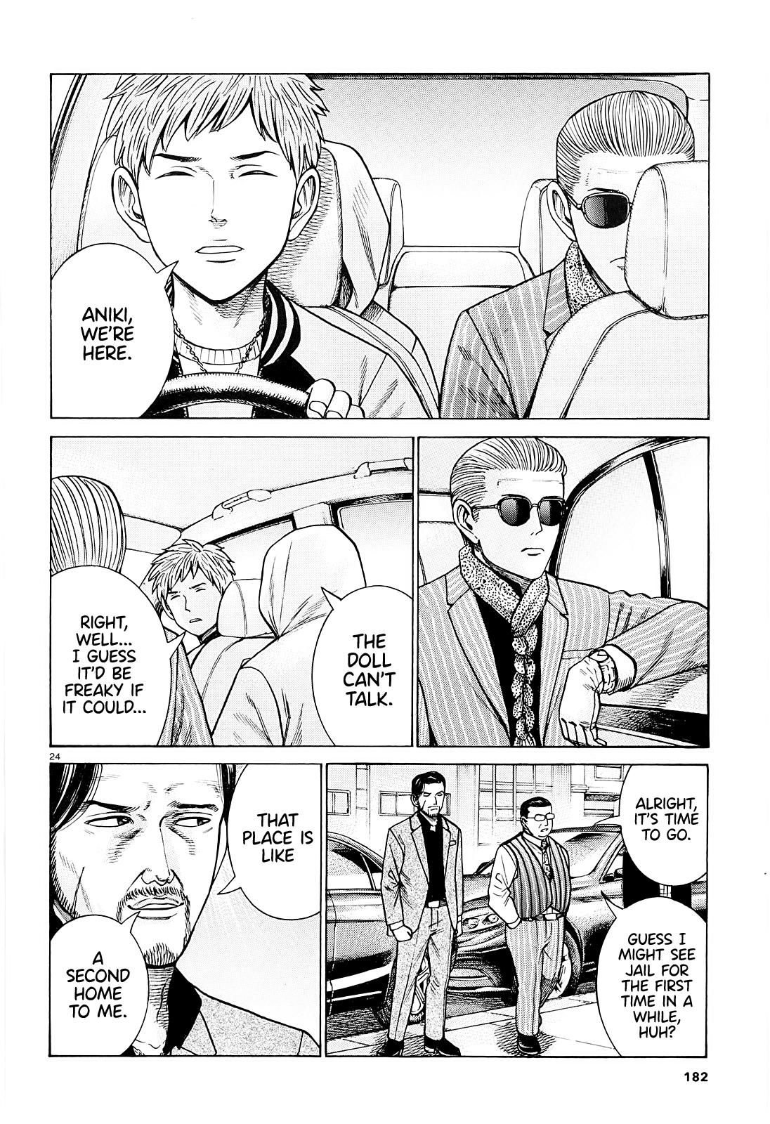Hinamatsuri Chapter 94 page 24 - Chapter 94: A Woman Indulging in Money, Power, and Status.