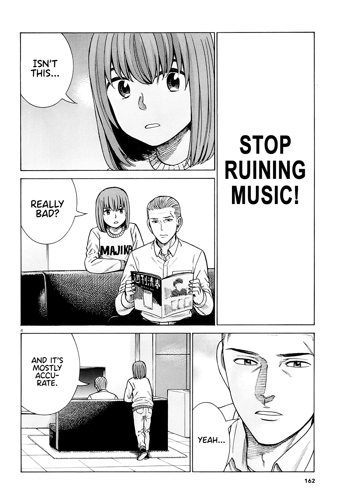 Hinamatsuri Chapter 94 page 4 - Chapter 94: A Woman Indulging in Money, Power, and Status.