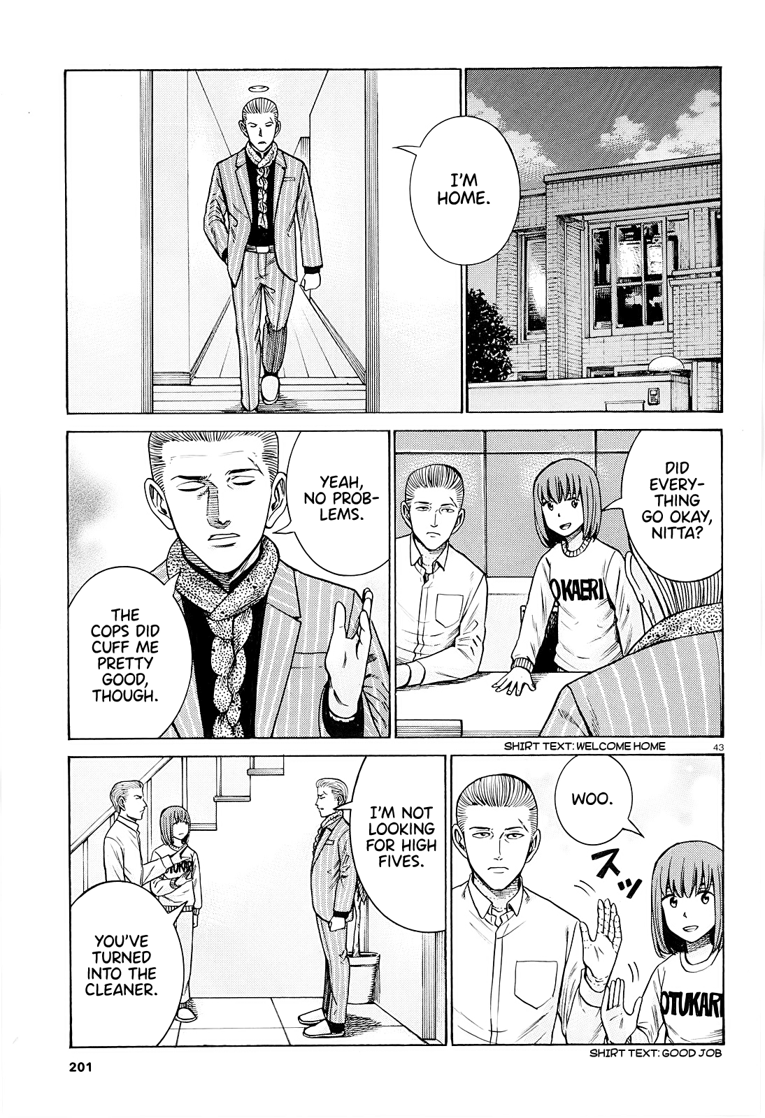 Hinamatsuri Chapter 94 page 43 - Chapter 94: A Woman Indulging in Money, Power, and Status.