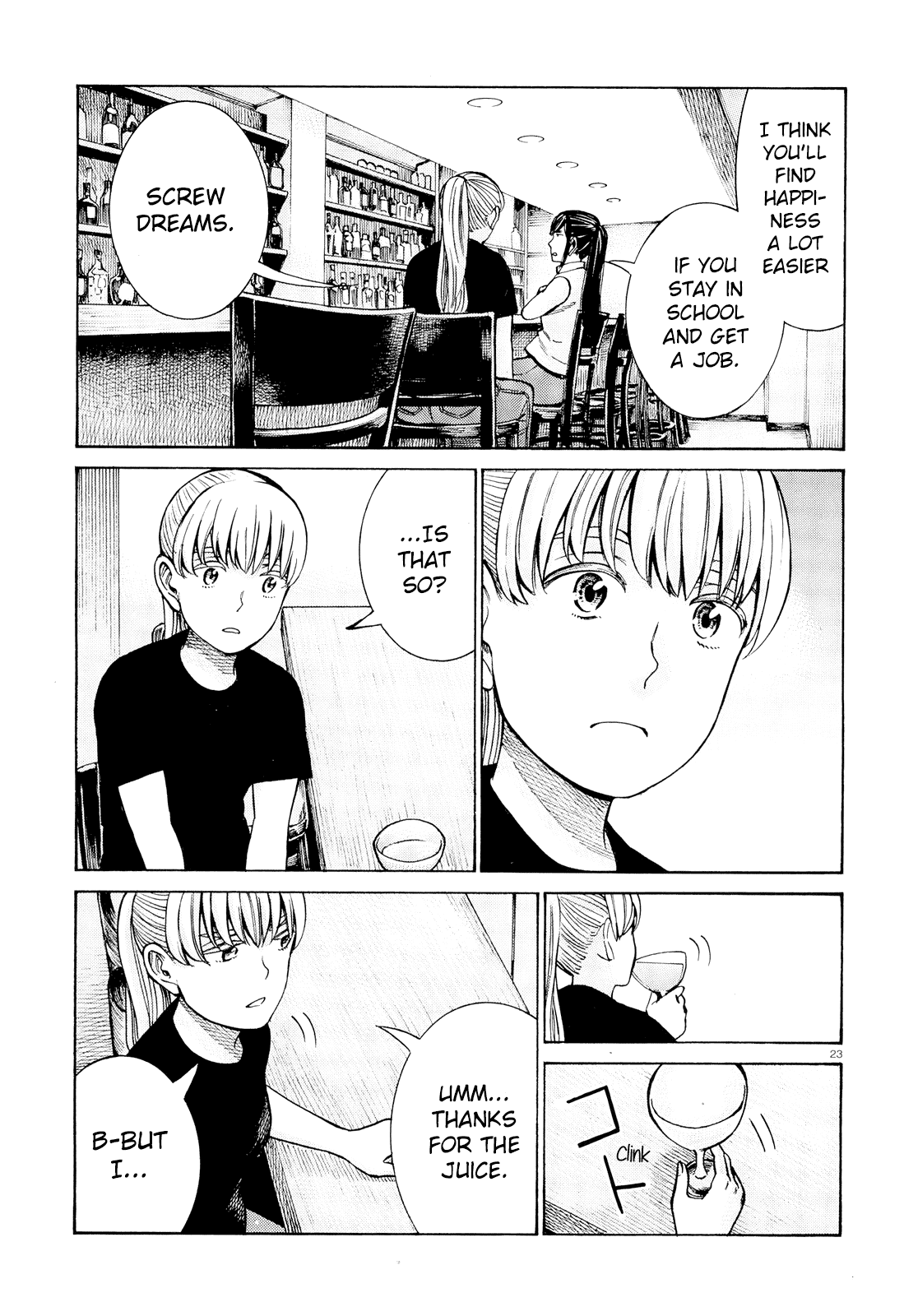 Hinamatsuri Chapter 95 page 22 - Chapter 95: The Shape of Happiness