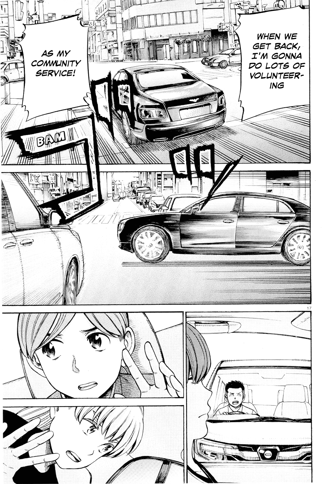 Hinamatsuri Chapter 96 page 17 - Chapter 96: Disassembly! Total Destruction! Goodbye!