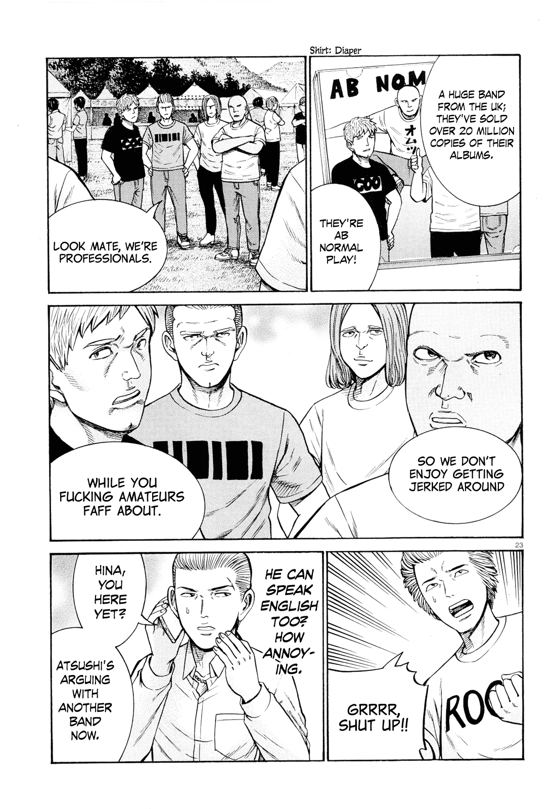 Hinamatsuri Chapter 96 page 23 - Chapter 96: Disassembly! Total Destruction! Goodbye!
