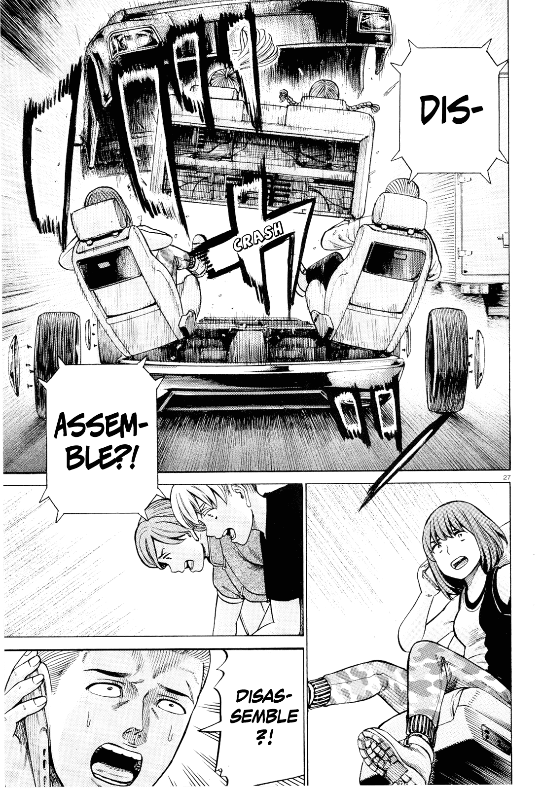 Hinamatsuri Chapter 96 page 27 - Chapter 96: Disassembly! Total Destruction! Goodbye!