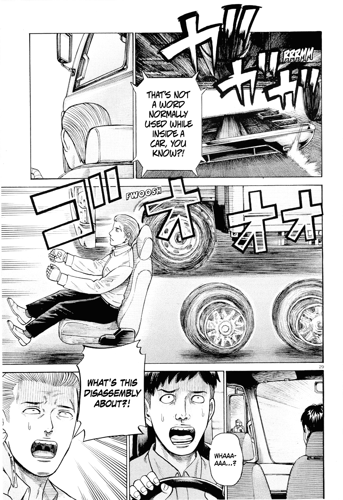 Hinamatsuri Chapter 96 page 29 - Chapter 96: Disassembly! Total Destruction! Goodbye!