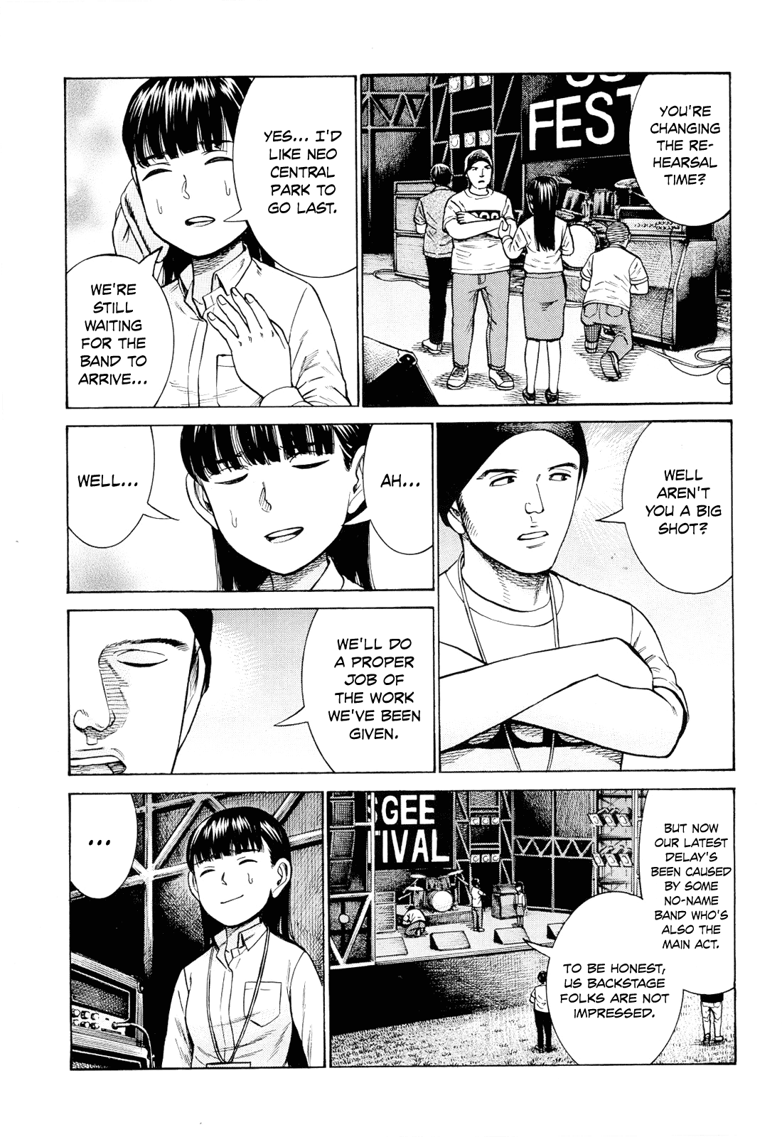 Hinamatsuri Chapter 96 page 3 - Chapter 96: Disassembly! Total Destruction! Goodbye!
