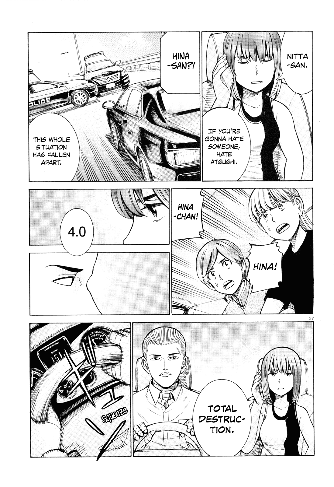 Hinamatsuri Chapter 96 page 36 - Chapter 96: Disassembly! Total Destruction! Goodbye!
