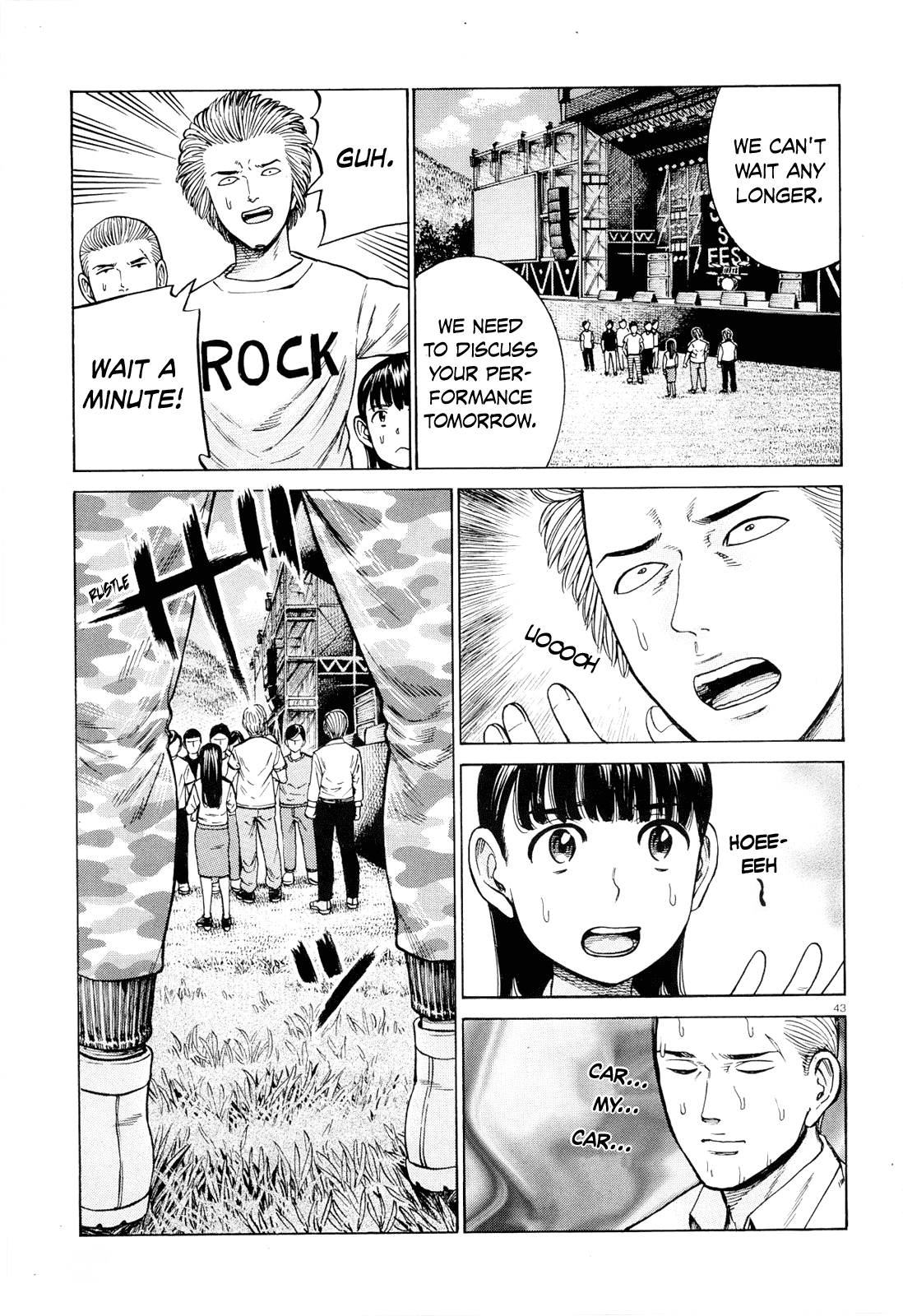 Hinamatsuri Chapter 96 page 42 - Chapter 96: Disassembly! Total Destruction! Goodbye!