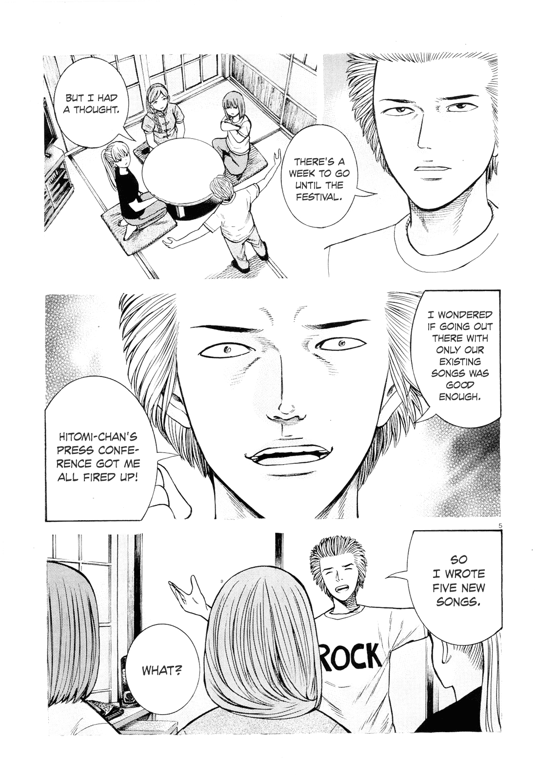 Hinamatsuri Chapter 96 page 5 - Chapter 96: Disassembly! Total Destruction! Goodbye!