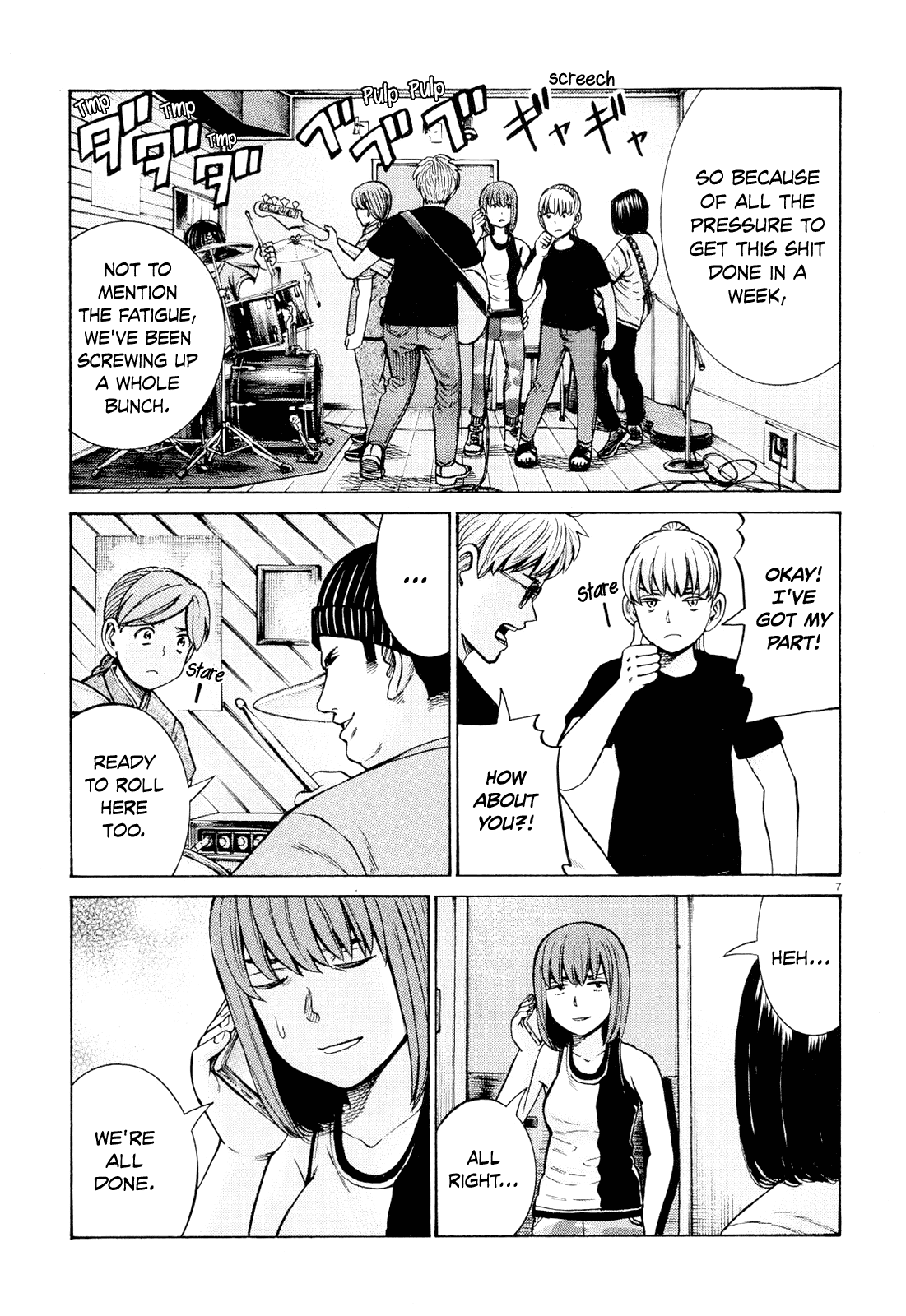 Hinamatsuri Chapter 96 page 7 - Chapter 96: Disassembly! Total Destruction! Goodbye!