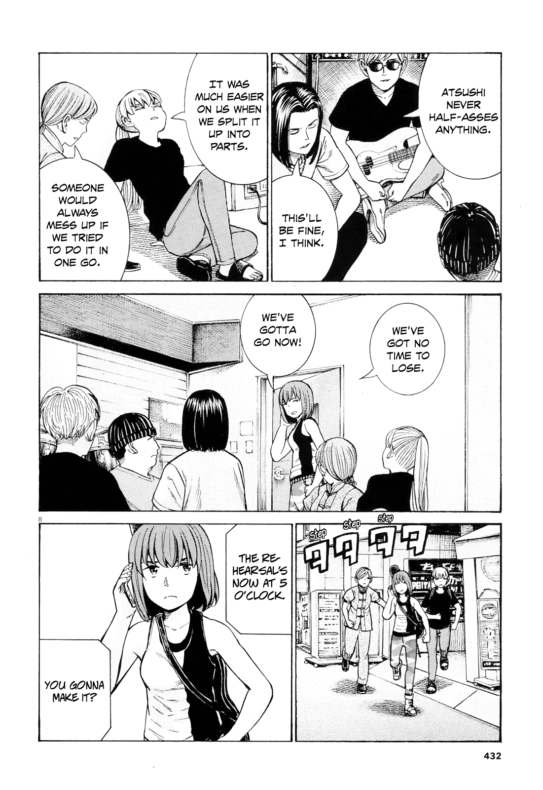 Hinamatsuri Chapter 96 page 8 - Chapter 96: Disassembly! Total Destruction! Goodbye!