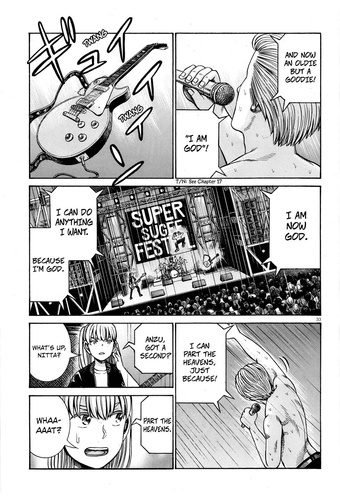 Hinamatsuri Chapter 97 page 32 - Chapter 97: SUPER SUGEE FESTIVAL
