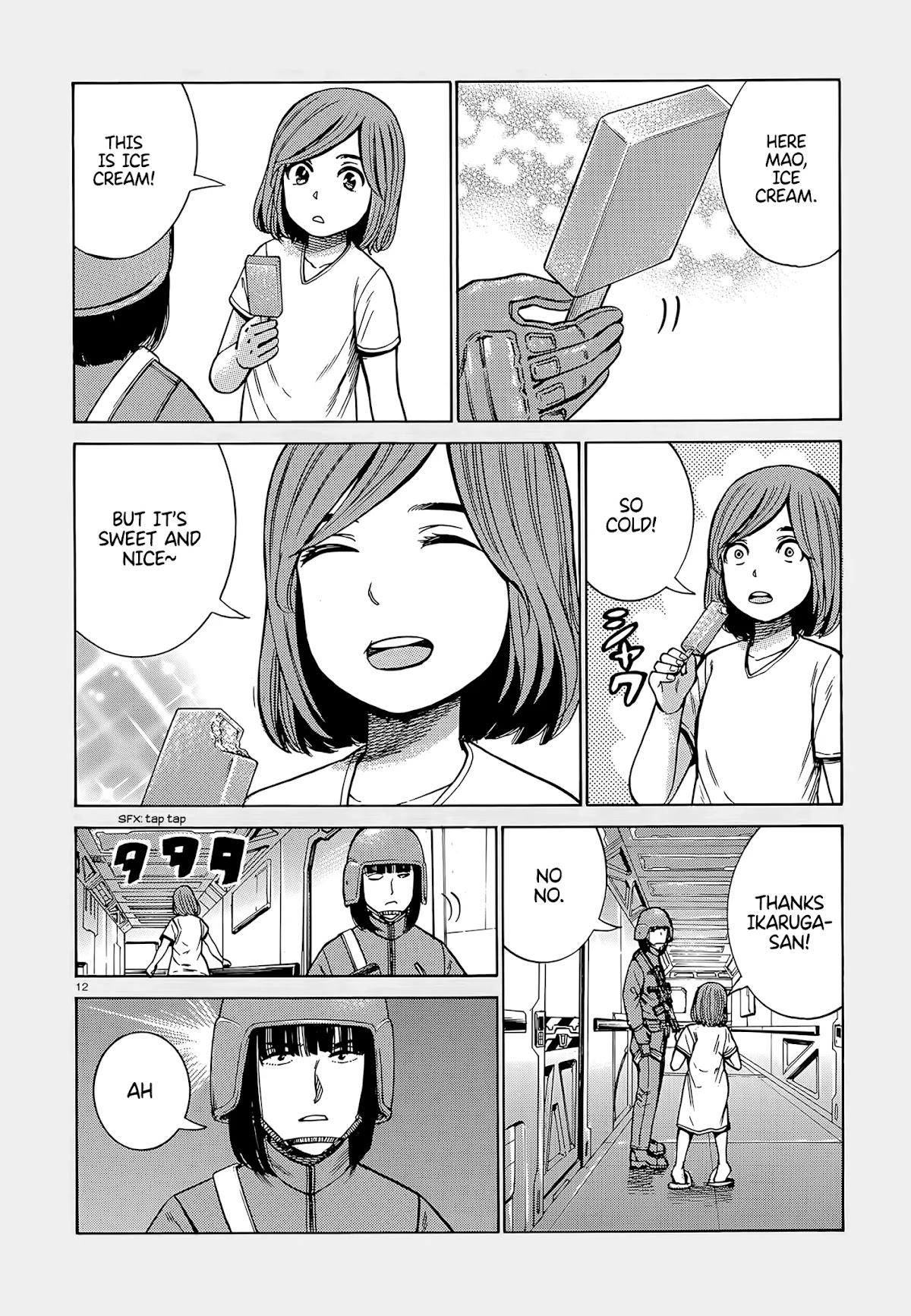 Hinamatsuri Chapter 98 page 12 - Chapter 98: Good Job Everyone!
