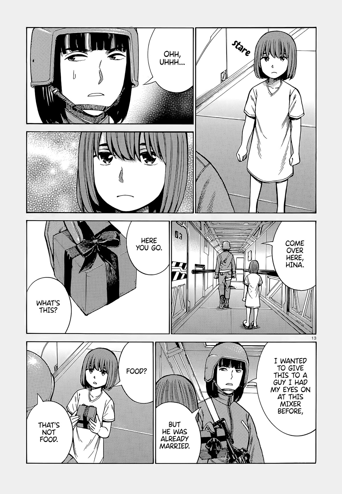 Hinamatsuri Chapter 98 page 13 - Chapter 98: Good Job Everyone!