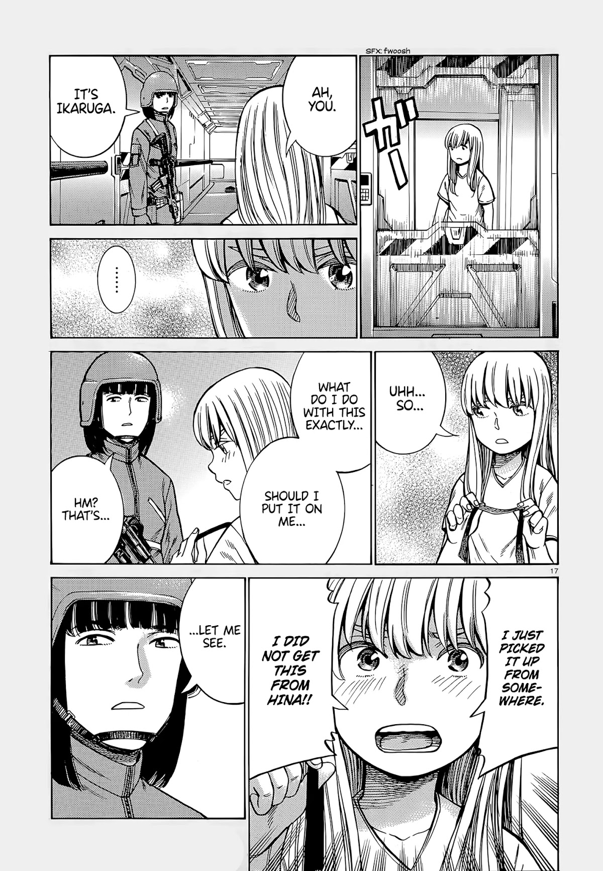 Hinamatsuri Chapter 98 page 17 - Chapter 98: Good Job Everyone!