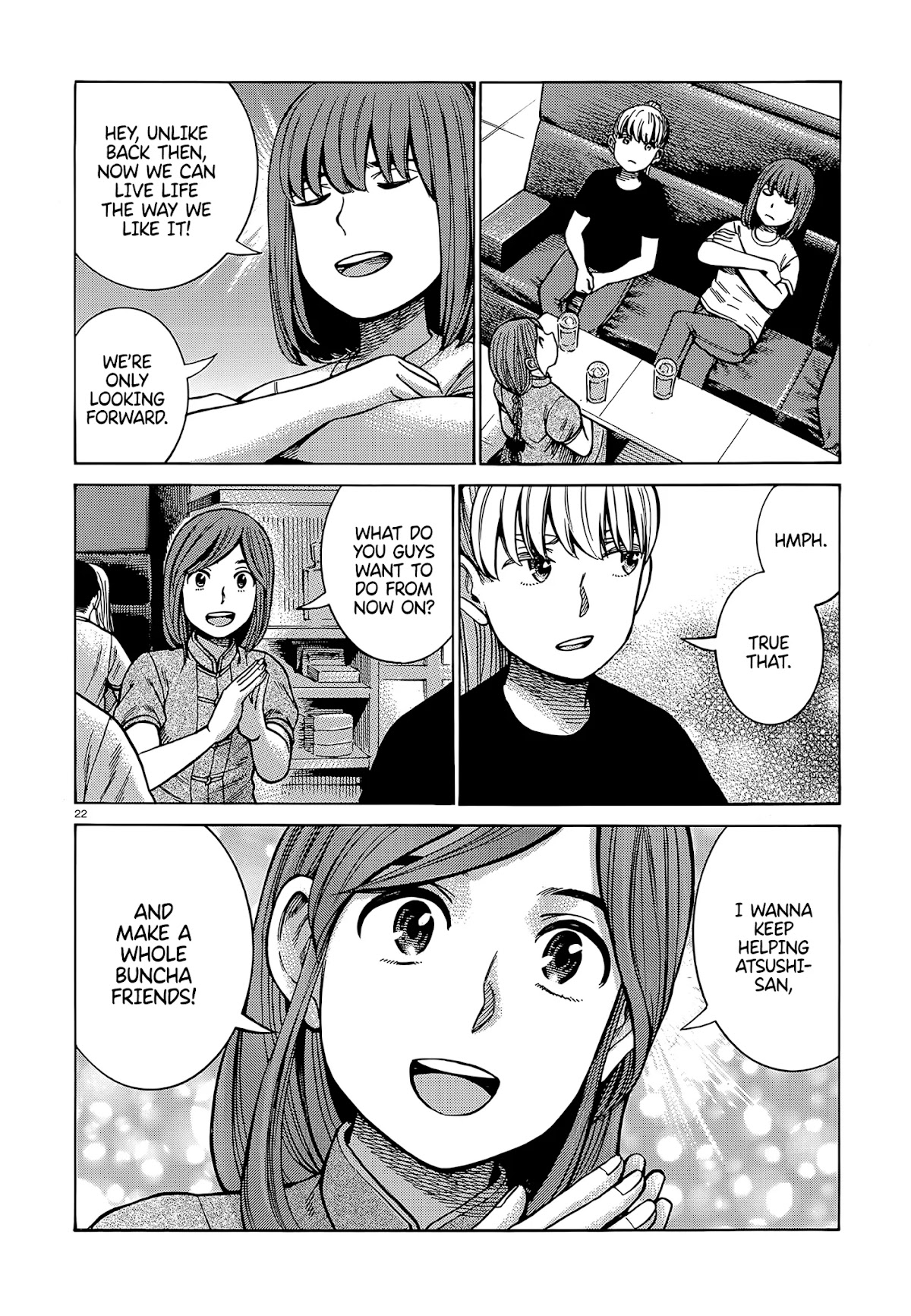 Hinamatsuri Chapter 98 page 22 - Chapter 98: Good Job Everyone!