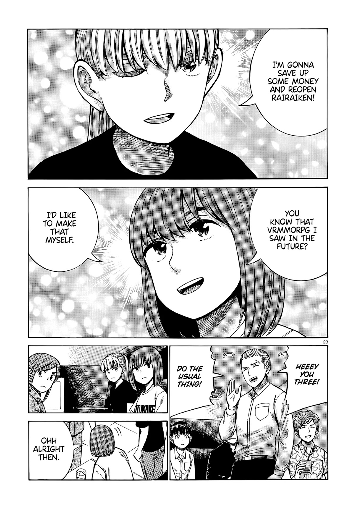 Hinamatsuri Chapter 98 page 23 - Chapter 98: Good Job Everyone!