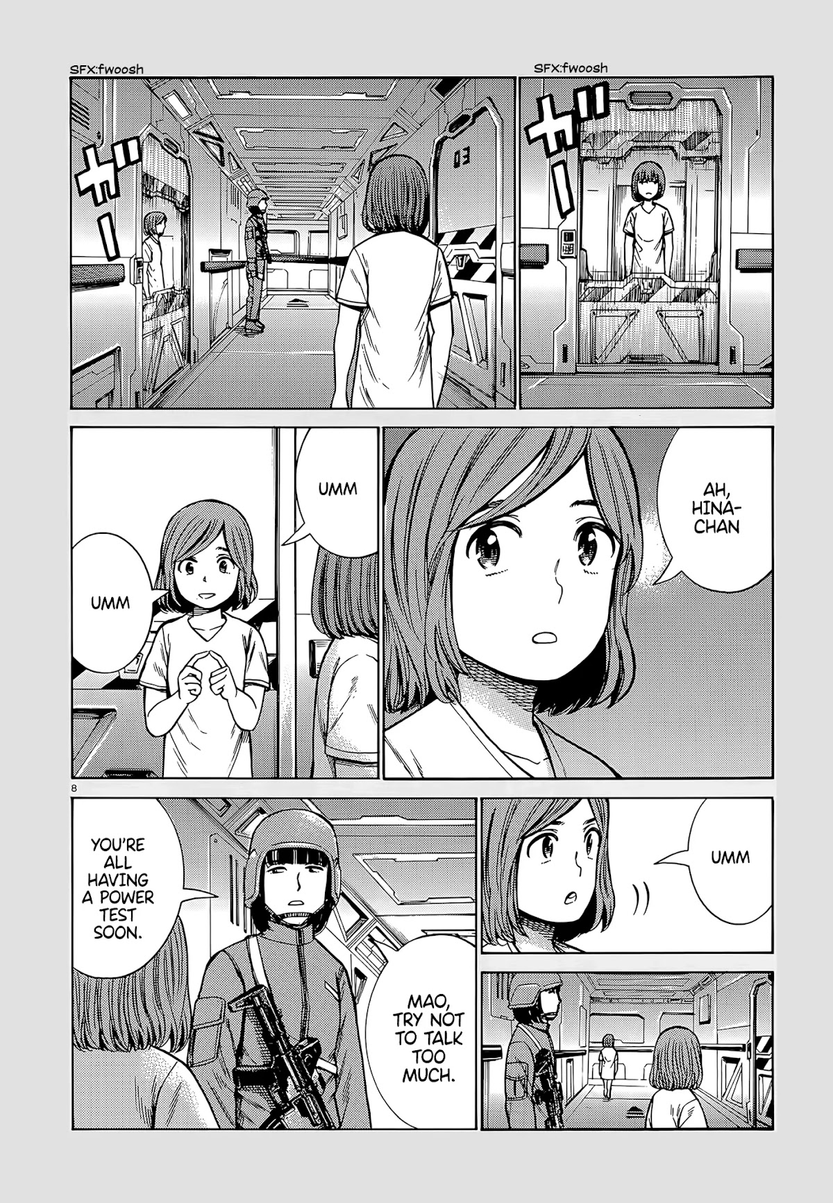 Hinamatsuri Chapter 98 page 8 - Chapter 98: Good Job Everyone!