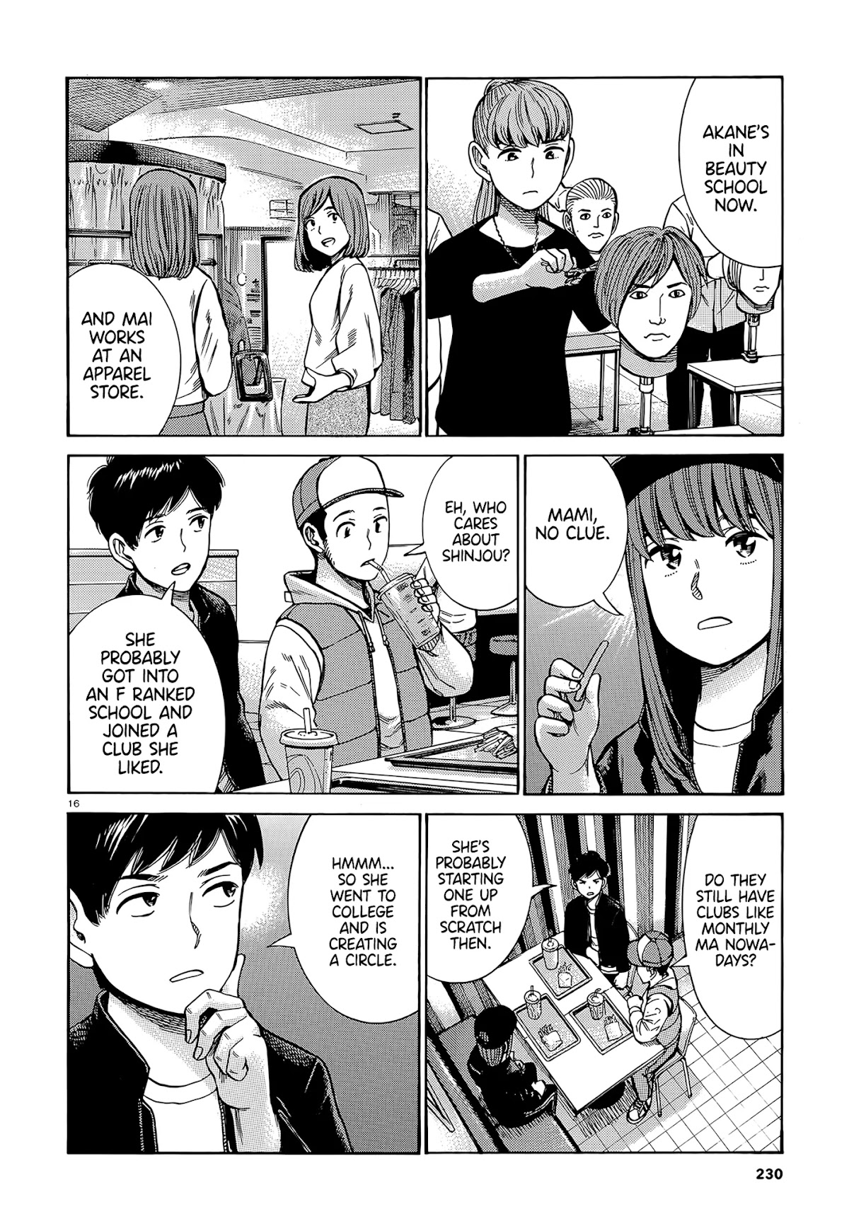 Hinamatsuri Chapter 99 page 16 - Chapter 99: Life Since Then (Part 1)
