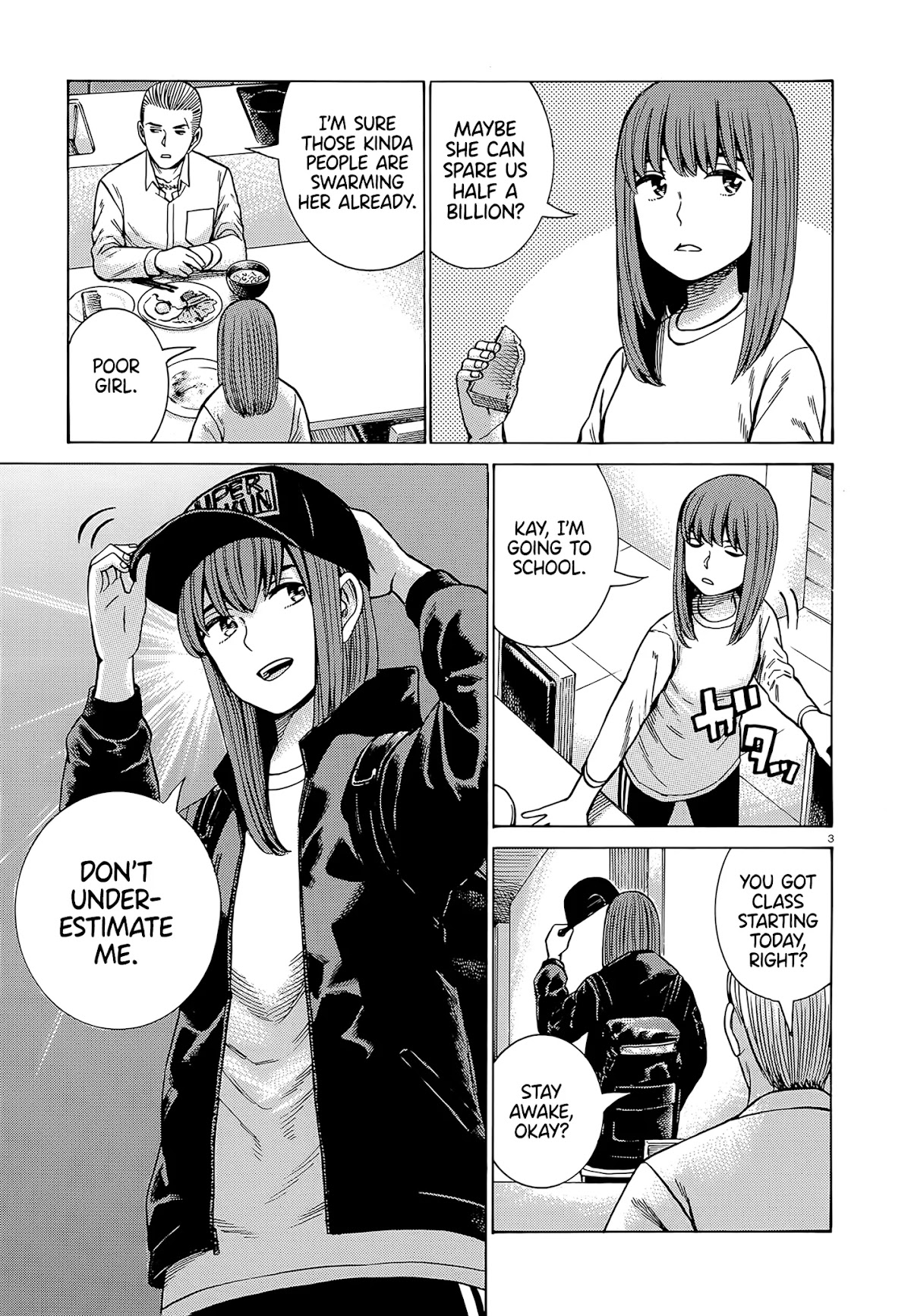 Hinamatsuri Chapter 99 page 3 - Chapter 99: Life Since Then (Part 1)