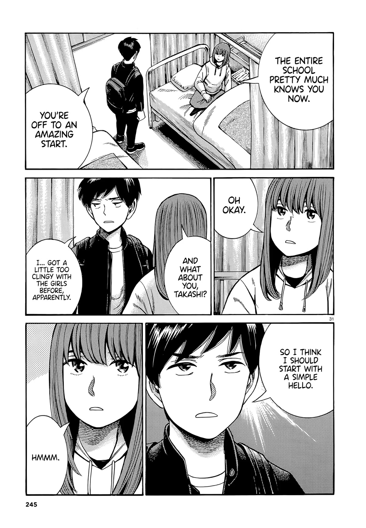 Hinamatsuri Chapter 99 page 31 - Chapter 99: Life Since Then (Part 1)